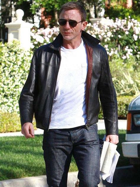 layer cake leather jacket replica|Daniel Craig Layer Cake Leather Jacket.